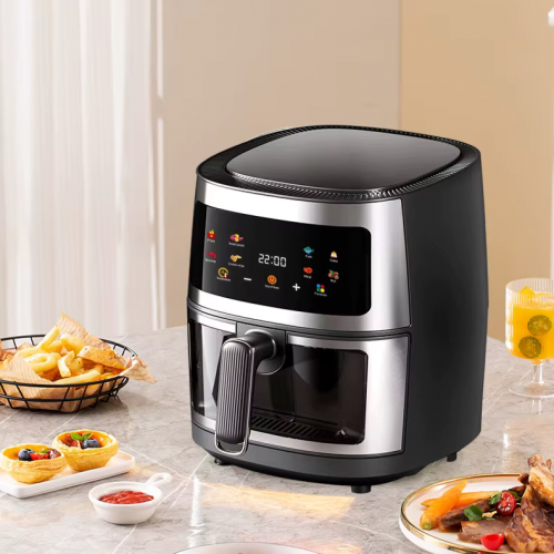 La Freidora de Aire Silver 8L 2400W es un modelo potente y de gran capacidad.