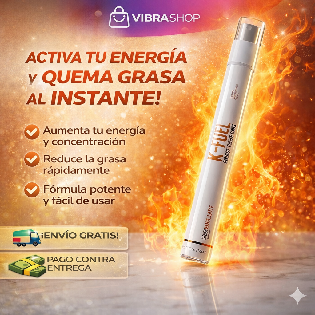 🔥 K-FUEL: Enciende la Quema de Grasa ¡En Minutos!