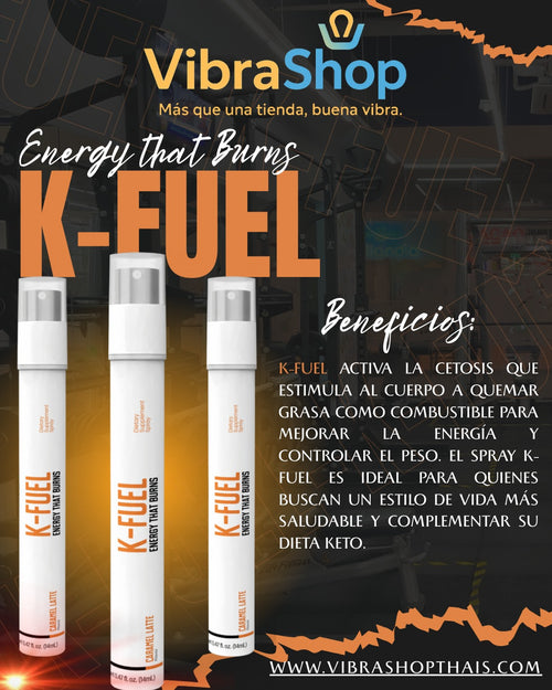 🔥 K-FUEL: Enciende la Quema de Grasa ¡En Minutos! 🚀 El Secreto Keto de Absorción Instantánea ¿Cansado de la "niebla mental" y los bajones de energía en la dieta Keto?