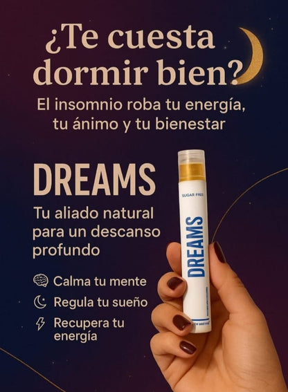 💤 DREAMS: Presiona el Botón de Pausa para Tu Mente, 🚀 DREAMS: La Solución Definitiva para el Sueño de Acción Rápida, ¡No dejes que una noche de mal sueño te cueste el día de mañana!