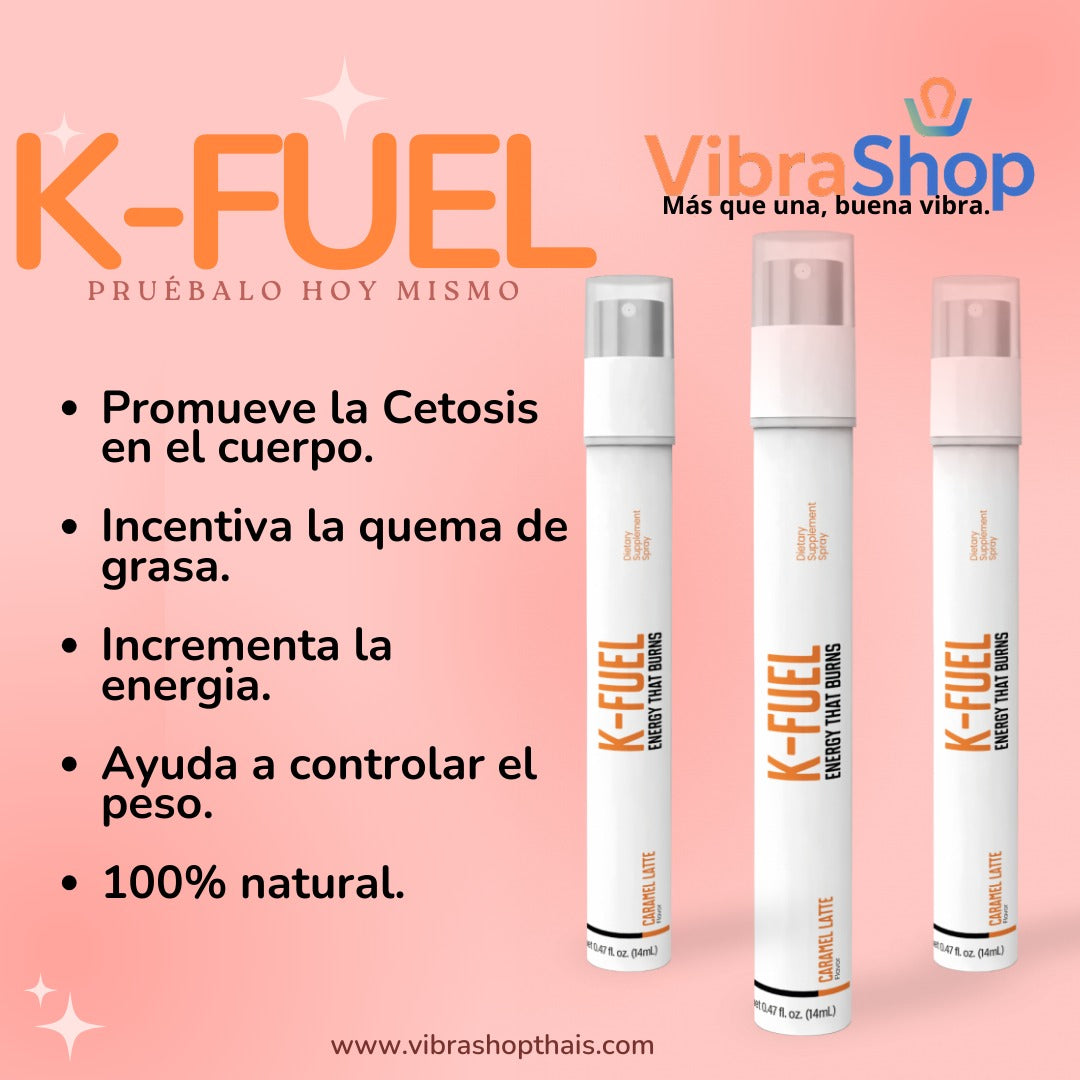🔥 K-FUEL: Enciende la Quema de Grasa ¡En Minutos!