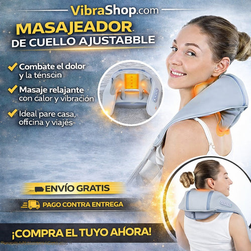.  💆 Masajeador de Cuello Ajustable ✨